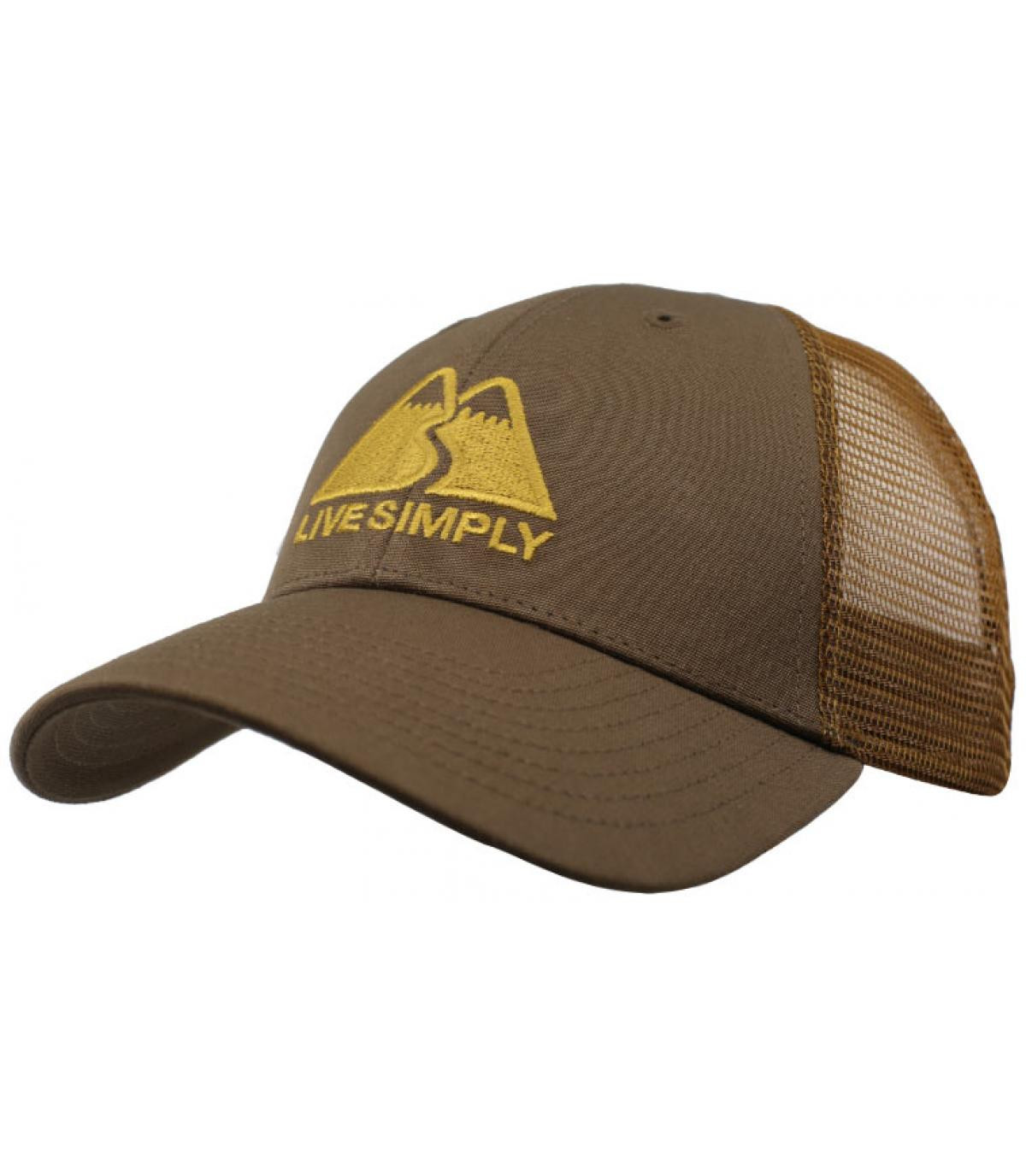 Patagonia live simply winding lopro trucker hat top